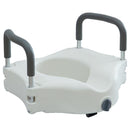 Raised Toilet Seat with Handles
