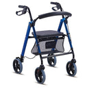 Blue Folding Aluminum Rollator