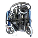 Blue Folding Aluminum Rollator