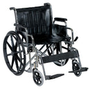 Steel Wheelchair - Heavy Duty